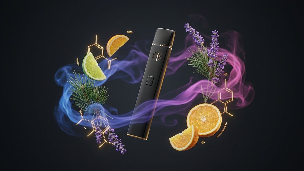 Os terpenos e a sua utilização nos vapes de HCT e HHC