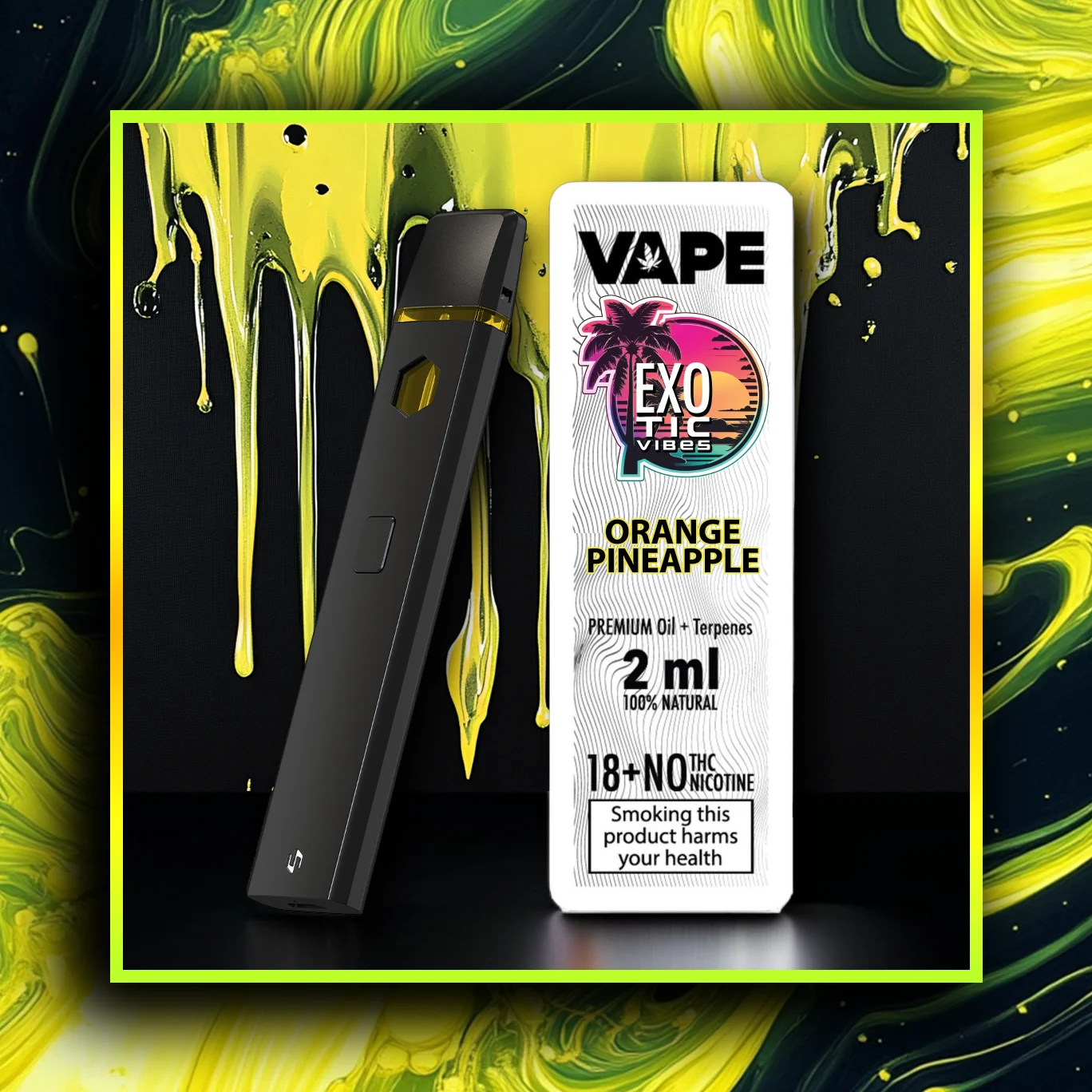 Orange Pineapple CB9 Vape premium - sabor - 2.00 ml. CB9 vape