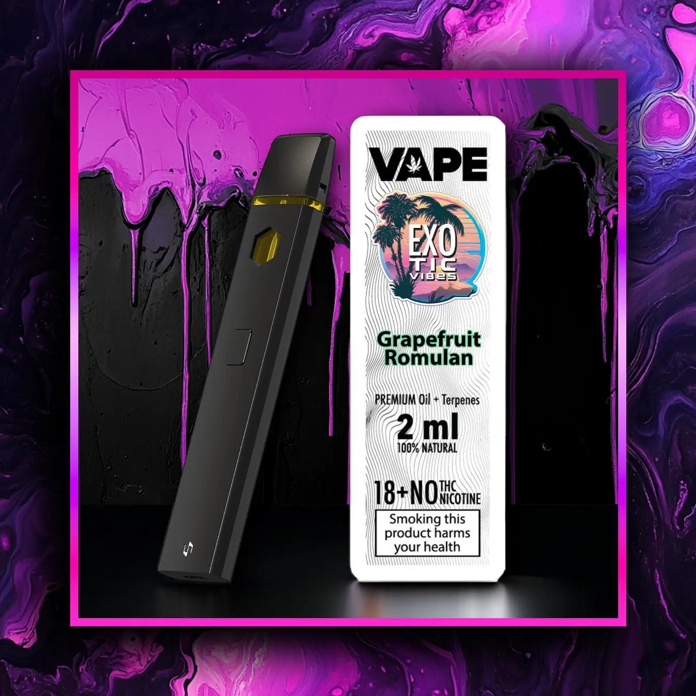 Grapefruit Romulan HHC Vape premium - 2.00 ml. HHC vape